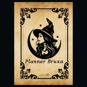 Planner Bruxa - Papel Antigo - CARLOS MANOEL FERREIRA