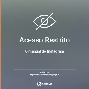 Imagem de capa para o Ebook Acesso Restrito - O Manual do Instagram