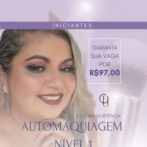 Imagem de capa para o Curso online Automaquiagem Nivel 1