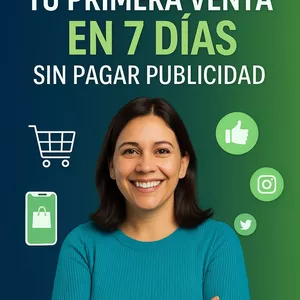 Imagen de portada para Curso online “Tu primera venta en 7 días sin publicidad”