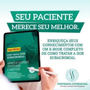 Imagem de capa para o Ebook GUIA PRÁTICO - COMO TRATAR SÍNDROME DO IMPACTO DO OMBRO 