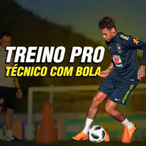 Imagem de capa para o Curso online Treino para jogador de Futebol - 4 semanas para melhorar sua técnica com a bola