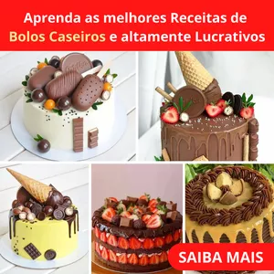 Imagem de capa para o Curso online Bolos Caseiros Lucrativos
