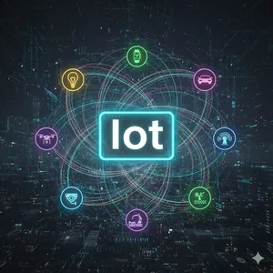 Imagem de capa para o Ebook IoT - Internet das Coisas