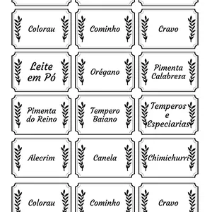 Imagem de capa para o Curso online 50 Etiquetas Para Tempero Rótulo Organizador Alimentos et56