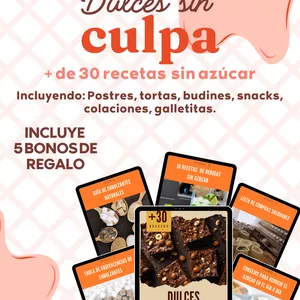 Imagen de portada para Ebook DULCES SIN CULPA