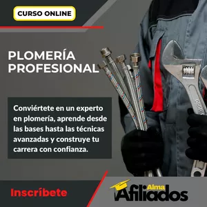 Imagen de portada para Curso online ▶ Plomería Profesional