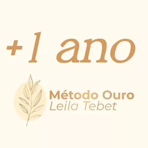 Imagem de capa para o Curso online  +1 Ano de Acesso ao Método Ouro Leila Tebet