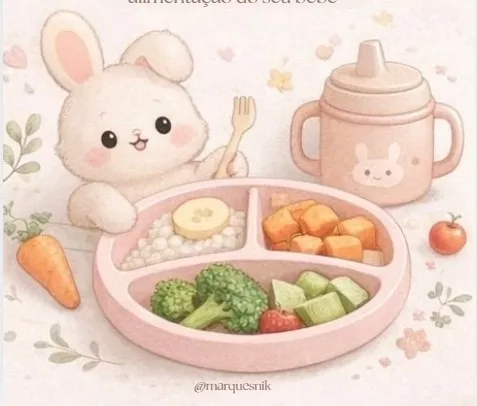 Meu Bebê na Introdução Alimentar  - Guia prático com cardápios para 30 dias