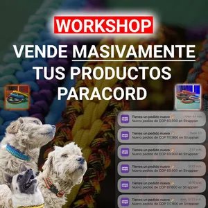 Imagen de portada para Curso online Workshop: Crea tu Marca y Vende masivamente tus productos Paracord por Redes Sociales