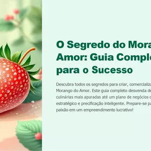 Imagem de capa para o Ebook E-book O Segredo do Morango do Amor