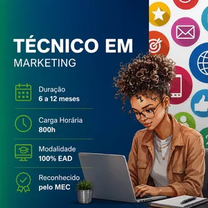 Imagem do curso Curso Técnico em Marketing