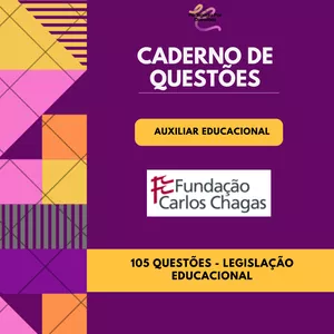 Imagem de capa para o Ebook Caderno de QUESTÕES - Legislação Educacional - Jaboatão dos Guararapes - banca FCC