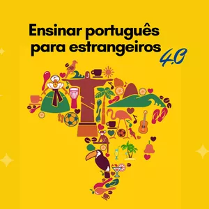 Imagem de capa para o Curso online Ensinar português para estrangeiros 4.0