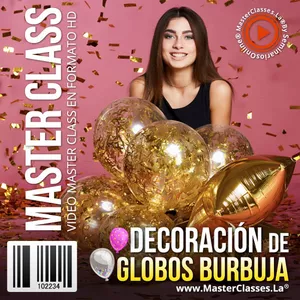 Imagem do curso Decoración de Globos Burbuja