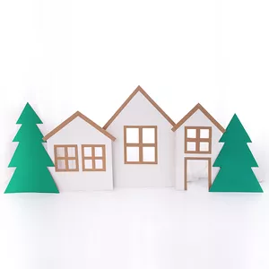 Imagem de capa para o Ebook Tutorial Vila de Natal por Renata Freire e Dani Batalha 