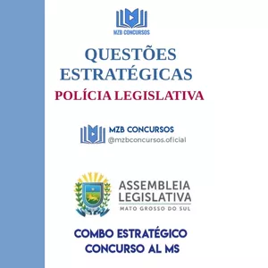Imagem do curso QUESTÕES ESTRATÉGICAS POLÍCIA LEGISLATIVA AL MS