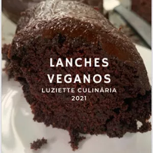 Imagem de capa para o Ebook Lanches Veganos - Sem Glúten e Sem Lactose
