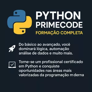 PYTHON PRIMECODE – FORMAÇÃO COMPLETA 