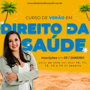 Imagem principal do produto CURSO DE VERÃO EM DIREITO DA SAÚDE