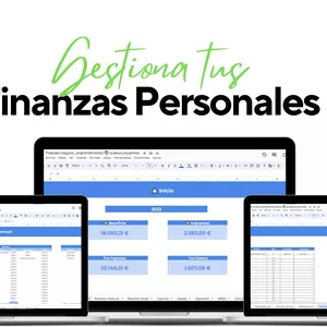 Imagen de portada para Ebook 💸 Plantilla para las Finanzas Personales | scaleyourbusiness.ai | 2023