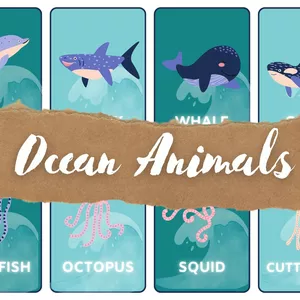 Cover image for Ebook Ocean Animals - Middle School