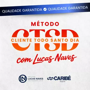 Imagem de capa para o Curso online Método: Cliente todo santo dia com Lucas Naves