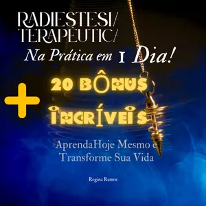 Imagem de capa para o Curso online RADIESTESIA TERAPÊUTICA NA PRÁTICA EM 1 DIA + 20 BÔNUS