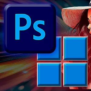 Imagem de capa para o Curso online Windows 11 + Photoshop