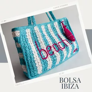 Curso Bolsa Ibiza - Curso de Crochê