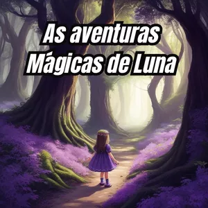 Imagem de capa para o Ebook As Aventuras Mágicas de Luna e o Mapa Encantado