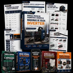Imagem de Manual Prático de Diagnóstico e Conserto de Máquinas de Solda Inverter criado por Digital Services na hotmart
