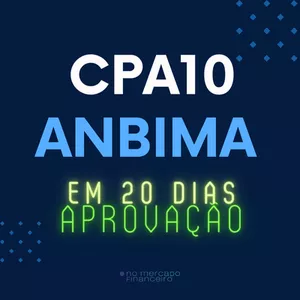 Imagem do curso (Atualizado 2025) CPA10 ANBIMA Aprovação em 20 dias