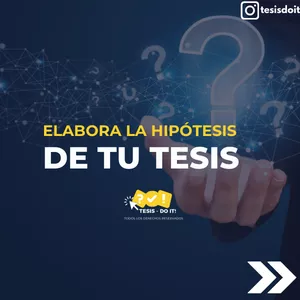 Imagen de portada para Ebook Plantilla Elabora la hipótesis de tu tesis