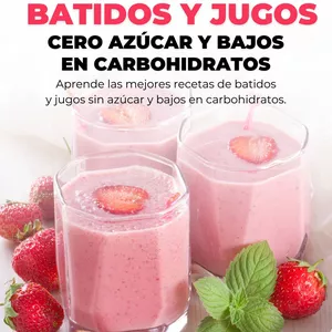 Imagen de portada para Ebook Shakes y Jugos Cero Azúcar