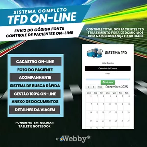 Imagem de capa para o Ebook Sistema TFD Controle On-line