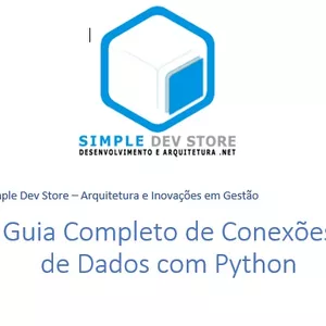 Imagem de capa para o Ebook Guia Completo de Conexões de Dados com Python