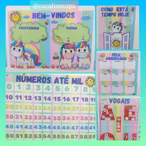 Imagem de capa para o Ebook Kit sala Unicórnio