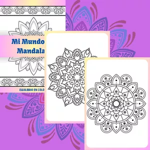 Imagen de portada para Ebook Mi Mundo de Mandalas