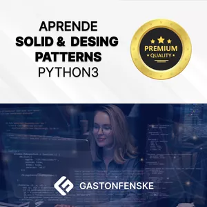 Imagen de portada para Curso online Desarrollo Avanzado con Python: Descubre los Secretos de los Patrones de Diseño y Principios SOLID para Escribir Código Elegante