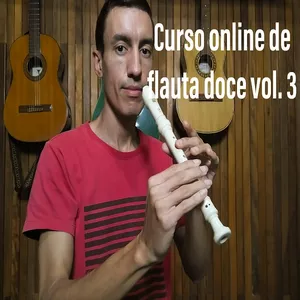 Imagem de capa para o Curso online Curso online de flauta doce vol.3