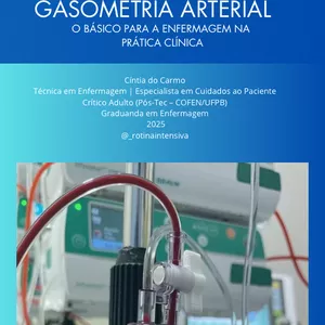Imagem de capa para o Ebook DESCOMPLICANDO GASOMETRIA ARTERIAL O BÁSICO PARA A ENFERMAGEM NA PRÁTICA CLÍNICA