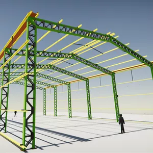 Imagem de capa para o Curso online Curso Tekla Structures - Galpão Treliçado