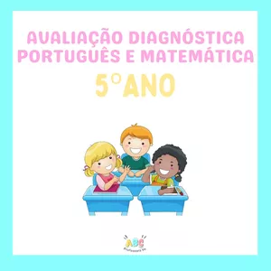 Imagem de capa para o Ebook Avaliação diagnóstica Português e Matemática 5º Ano