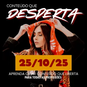 Imagem de capa para o Curso online Conteúdo que Desperta