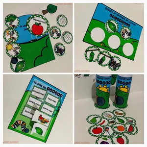 Imagem de capa para o Ebook A lagarta comilona