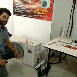 Imagem de Mini Curso de instalação de condensadora ar condicionado split criado por César na hotmart