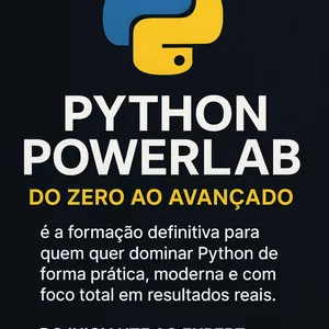 Imagem do curso Python PowerLab – Do Zero ao Avançado 