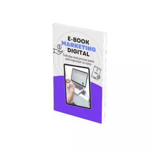 Imagem de capa para o Ebook Marketing Digital: tudo o que você precisa saber.