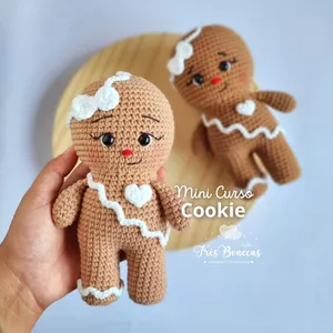 Imagem de capa para o Curso online Mini Curso Cookie (biscoito de gengibre)